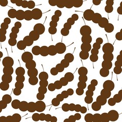 Tamarind icon logo vector