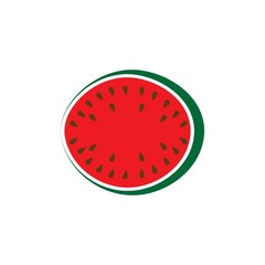 Watermelon fruit icon logo  vector design