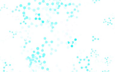 Light Blue, Green vector texture with artificial intelligence concept.