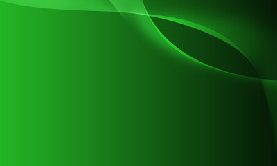 Soft dark light green background with curve pattern graphics for illustration.	