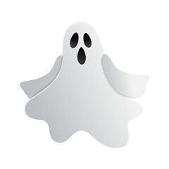 Illustration vector graphic of Halloween ghost perfect for element Halloween theme