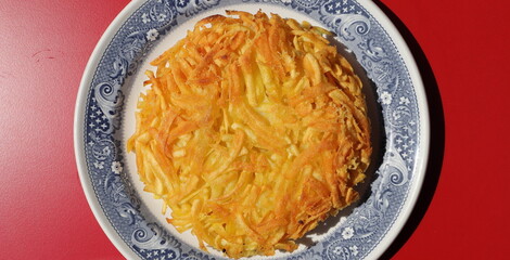 a delicious Appenzeller rösti filled with cheese