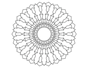 mandala Design for designing, coloring, royal mandala, mehndi, art, black and white mandala
