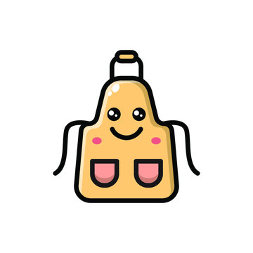 recommend clip art: cute apron icon illustration vector graphic