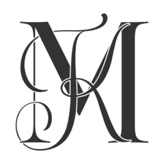 mk, km, monogram logo. Calligraphic signature icon. Wedding Logo Monogram. modern monogram symbol. Couples logo for wedding