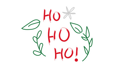 Christmas Greeting. Christmas Wish design for print or use as poster, card, flyer or T Shirt