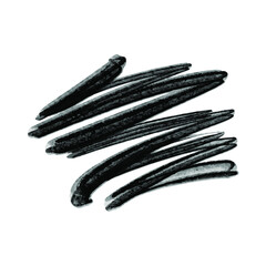 Abstract watercolor shape illustration in hipster style. 