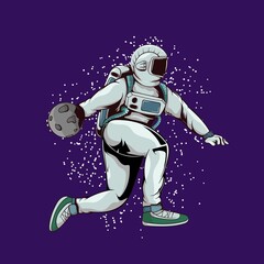 basketball in space