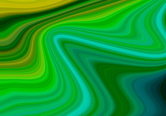 Fondo abstracto de mezcla de pintura verde.