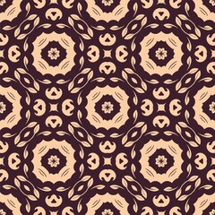Two colors pattern ornament background. Ethnic seamless ready for print