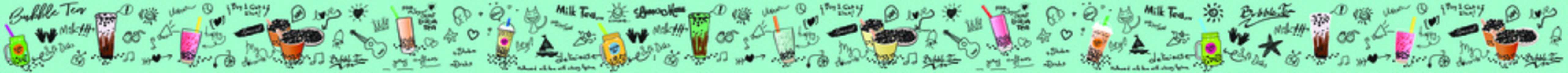 Bubble milk tea, Different sorts of Boba. Yummy drinks. Ads with delicious tapioca. Restaurant cafe menu, template design. Food flyer. Chalk board, retro menu restaurant poster.