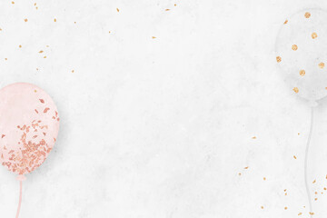 White festive background template vector