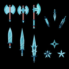 Ice weapon set