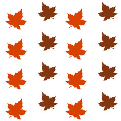 Obraz premium maple leaf print