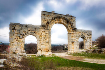 A view from historical ruins