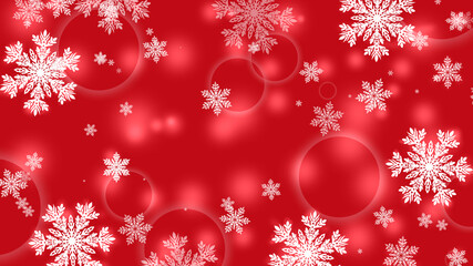 雪の結晶の背景