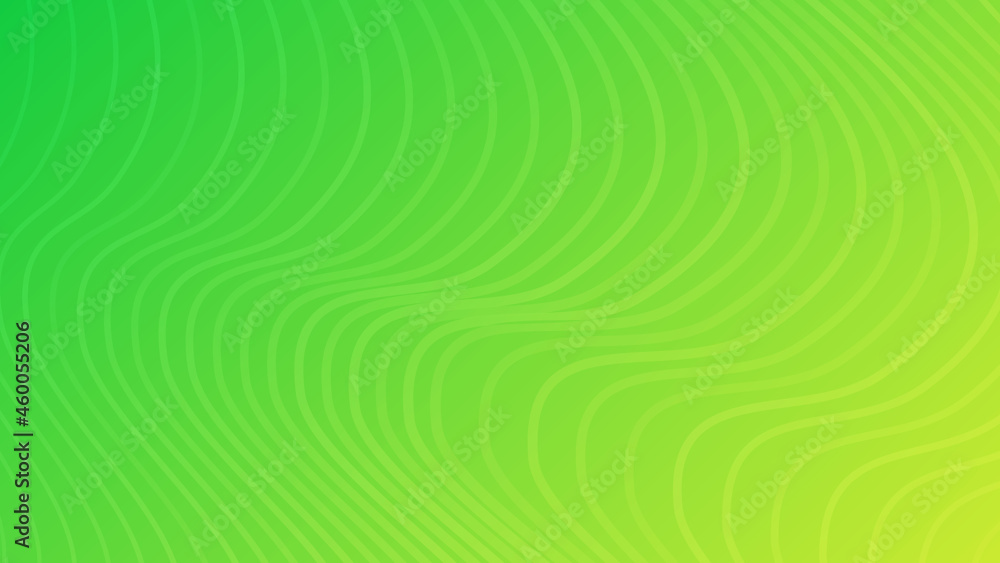 Poster modern colorful gradient background with wave lines