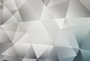 Light Gray vector low poly layout.