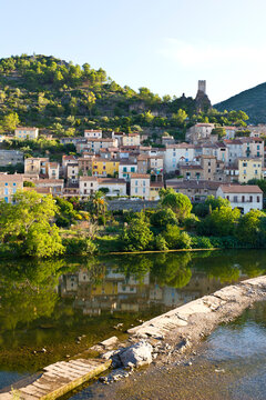 Roquebrun, Herault, Languedoc Roussillon, France