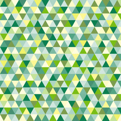 Fototapeta premium Seamless triangle pattern. Pretty colors. Abstract geometric wallpaper of the surface. Cute background. Print for polygraphy, posters, t-shirts and textiles. Beautiful texture. Doodle for design