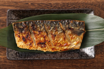 鯖の塩焼き