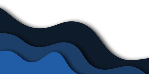 Blue background wave illustration lighting effect graphic for text and message board design 