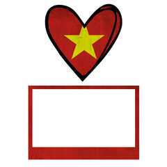 All world countries A-Z. Universal elements for design on white background. Vietnam