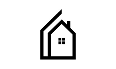 lineart home vector building