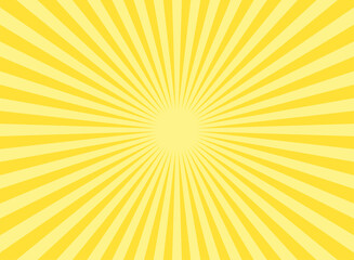 Sunlight abstract background. yellow color burst background.