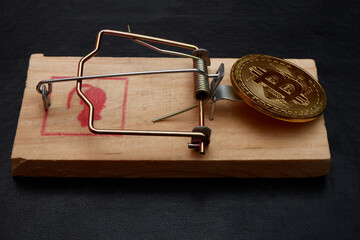 bitcoin lies like a bait in a mousetrap