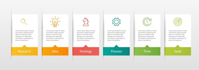 Infographic design with icons and 5 options or steps. Thin line vector. Infographics business concept. Can be used for info graphics, flow charts, presentations, web sites, banners, printed materials.