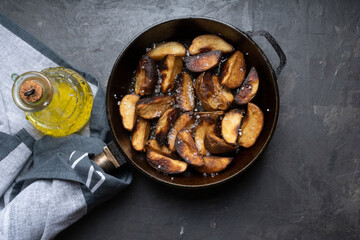 Rustic fried potatoes