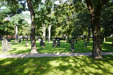 The St. Nikolai cemetery, history and important tombs. Hanover, Germany.