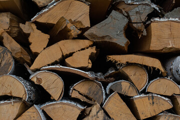 Birch firewood