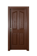 Decorative, modern and wooden interior door