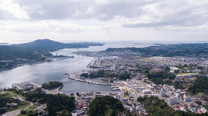 《宮城県・気仙沼市》安波山からの眺望