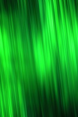 Abstract blurry shiny metallic green slanted lines background