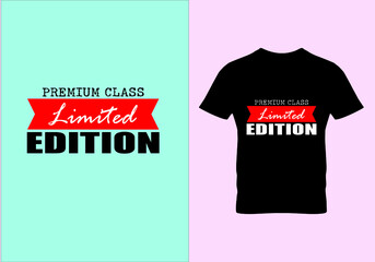 Fototapeta premium Limited edition T-shirt. Tee public be weird t shirts. Graphic design. Typography design. Inspirational quotes. Vintage texture. Beauty fashion.