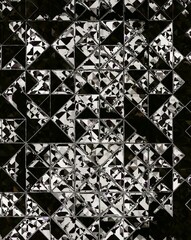 Fototapeta premium intricate black white and grey patterns and designs