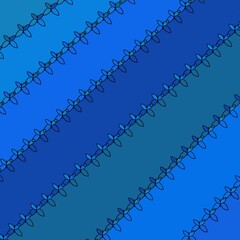 Multicolored Stitching Patterned Background, Texture and, Stationery.
