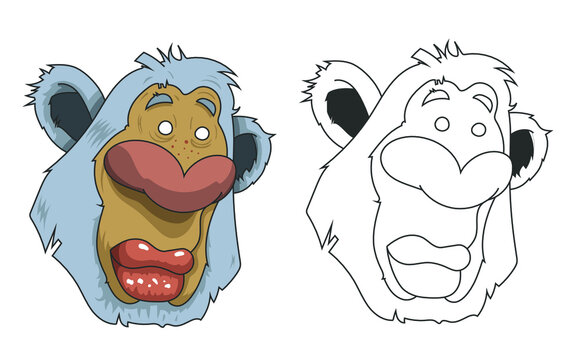 T&ecirc;te de singe