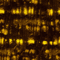 Gold and black bright abstract dirty art. Grunge