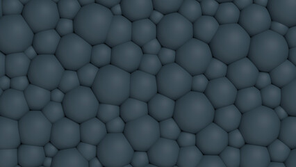 Plastic convex bubble textured dark blue background