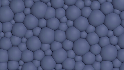 Plastic convex bubble textured dark blue-gray background