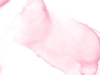 Alcohol pink and whate ink background. Banner for