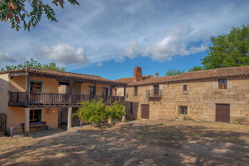 antiguo municipio abandonado de Granadilla en la provincia de C&aacute;ceres, Espa&ntilde;a