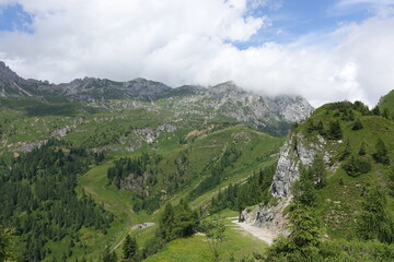 alpi Carniche sopra a Sappada