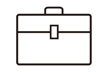 ビジネス バックのアイコン。ビジネスイメージのイラスト。