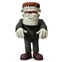Frankensteins monster 3D character haunting