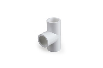 UPVC  CPVC Fittings for polypropylene pipes. Elements for pipelines. plastic piping elements. They are designed for connecting pipes. Concept sale of polypropylene fittings.